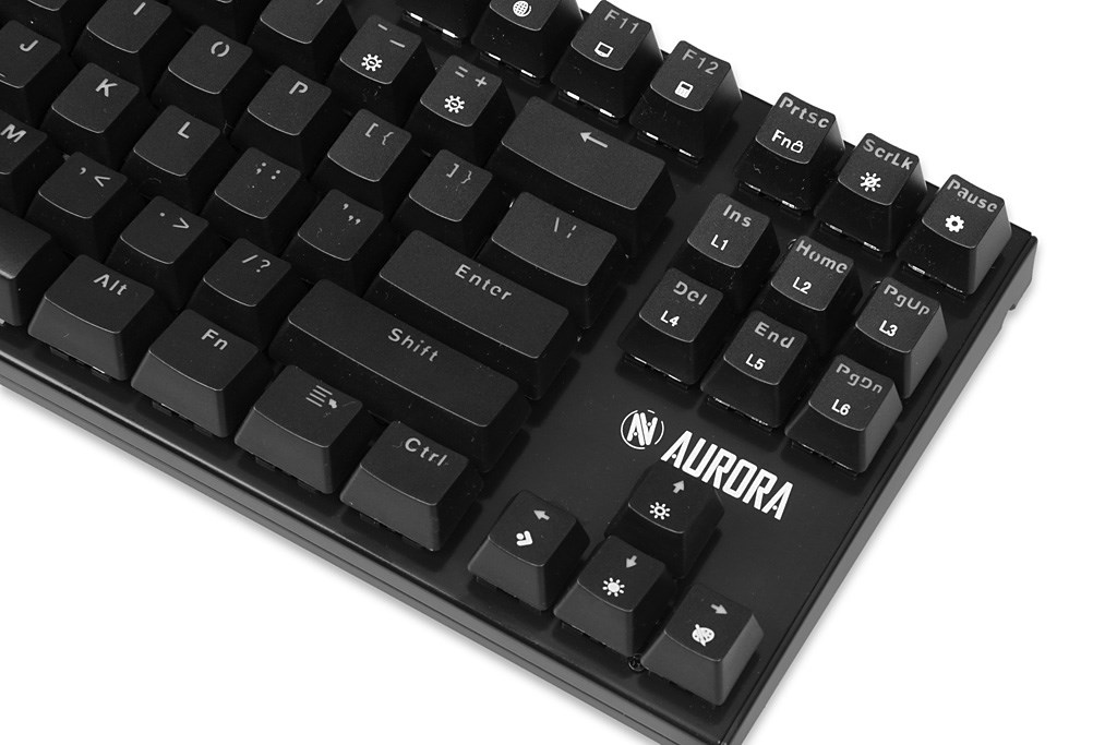Tastierë iBOX Aurora K-2R, Blue Switch, RGB, e zezë