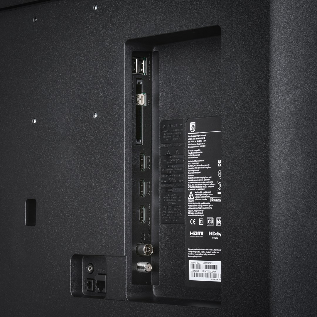 Televizor Philips 32PFS6908 Smart, 32" (81.3 cm), Ambilight Full HD, i hirtë