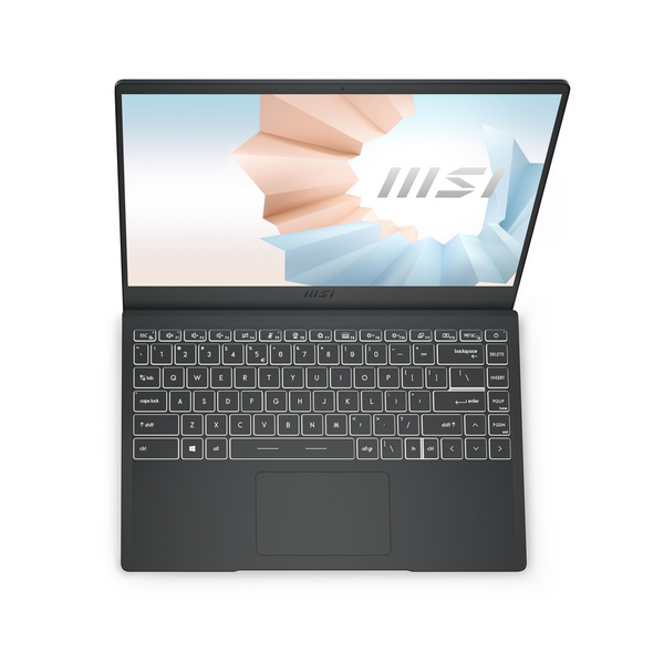 Laptop MSI Modern 14 B11MOU-1005PL, 14", Intel Core i5, 8GB RAM, 512GB SSD, Intel Iris Xe Graphics, gri