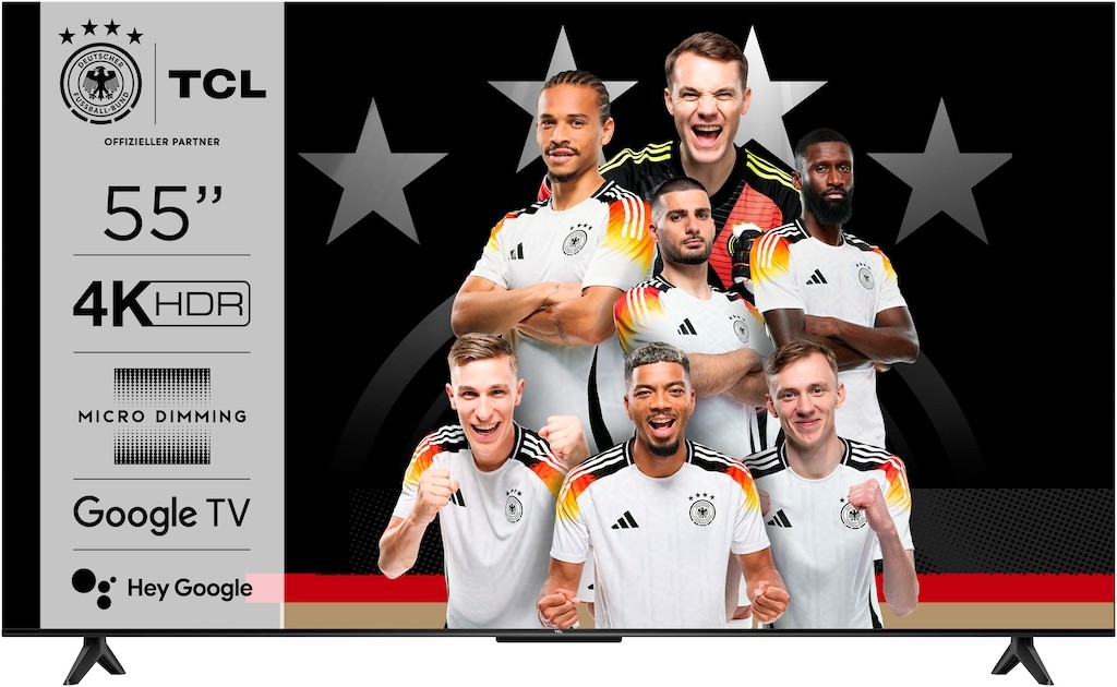 Televizor TCL 55V6BX1, 55", 4K Ultra HD, Google TV, i zi