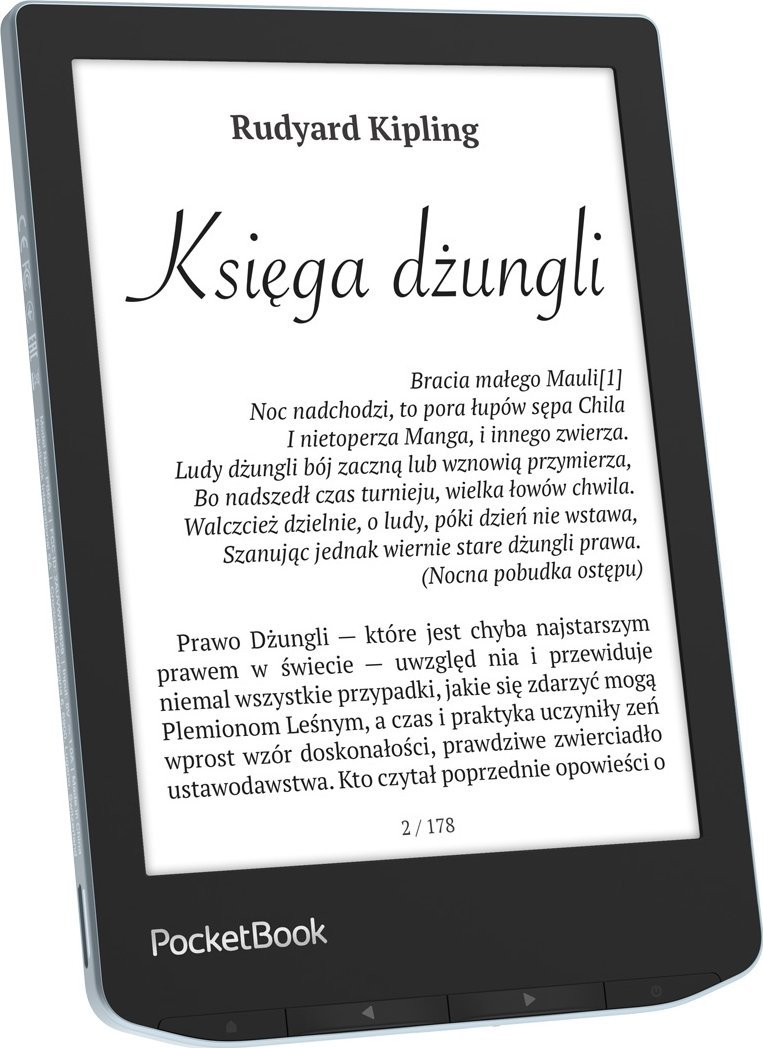 Lexues elektronik PocketBook Verse, 6", 8GB, i zi blu