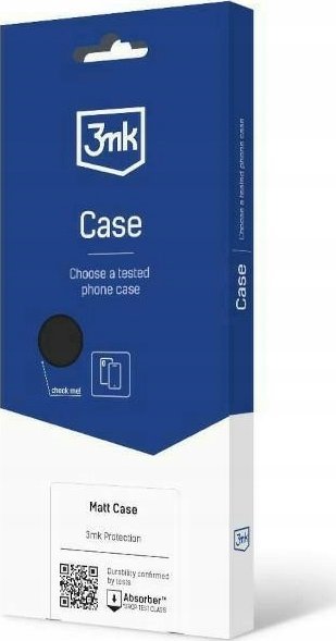 Këllëf telefoni 3mk Matt Case për Redmi A2, TPU, mat, i zi