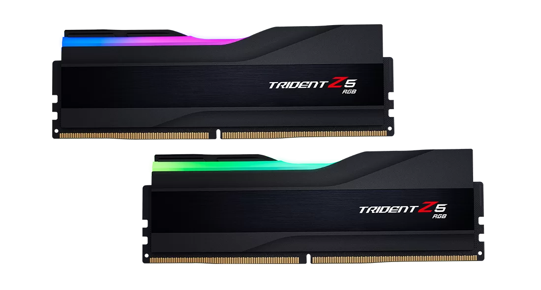 Memorie G.Skill Trident Z5 RGB, DDR5, 32 GB (2×16 GB), 6000 MHz, CL36, F5-6000J3636F16GX2- TZ5RK