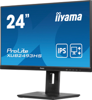Monitor iiyama ProLite XUB2493HS-B6, 23.8", 1920 x 1080, Full HD, i zi Monitor iiyama ProLite XUB2493HS-B6, 23.8", 1920 x 1080, Full HD, i zi