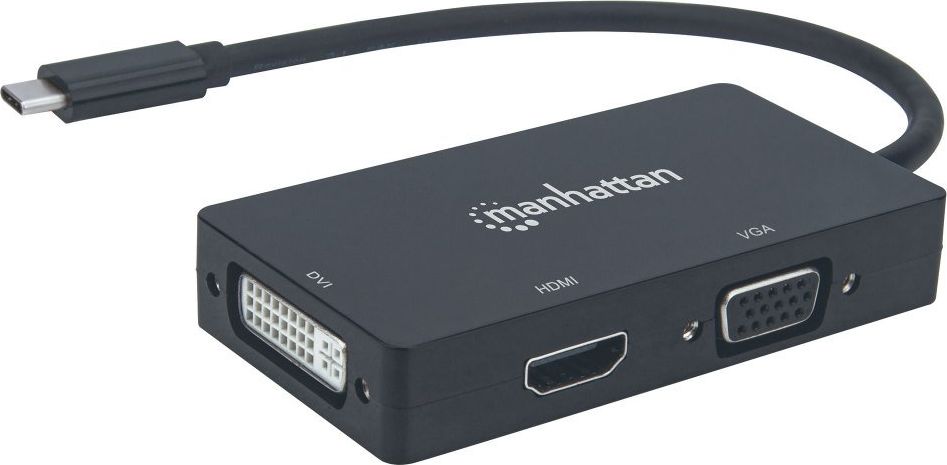Replikues i porteve Manhattan 152983, USB-C, 1x HDMI