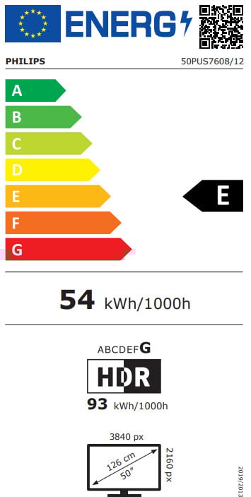 Televizor Philips 50PUS7608, 50" (126cm), 4K UHD, i zi