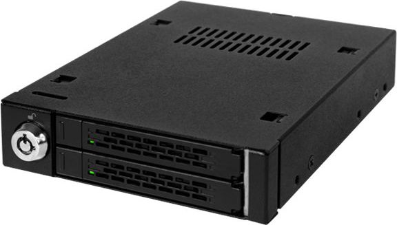 Fole për disqe ICY DOCK MB992SK-B, 2 x 2.5", e zezë