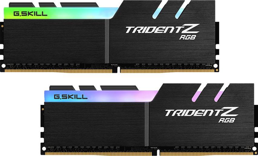 Memorie G.SKill Trident Z RGB (F4-3200C16D-16GTZR), 16 GB (2x8GB), DDR4, 3200MHz, CL16