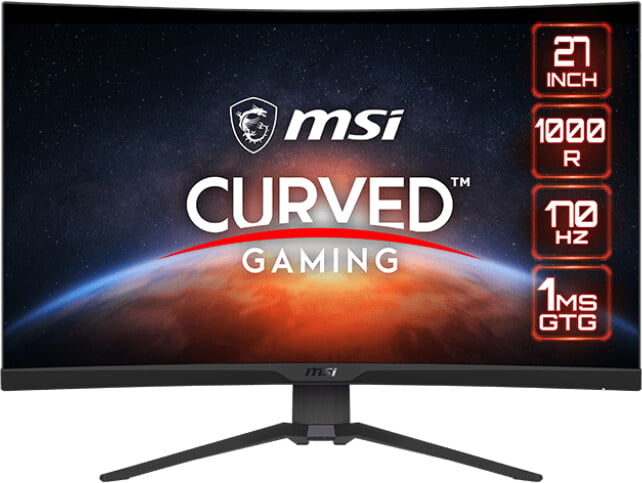 Monitor MSI Gaming MAG 275CQRXF - LED, 27", QHD, i zi