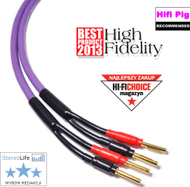 Kabllo Melodika Banana Cable x2 - Banane x2, 3m, vjollcë