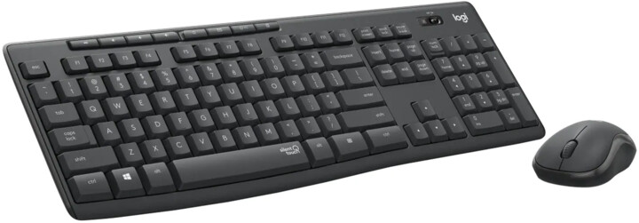 Set (tastierë + maus) Logitech MK295 Silent, i zi