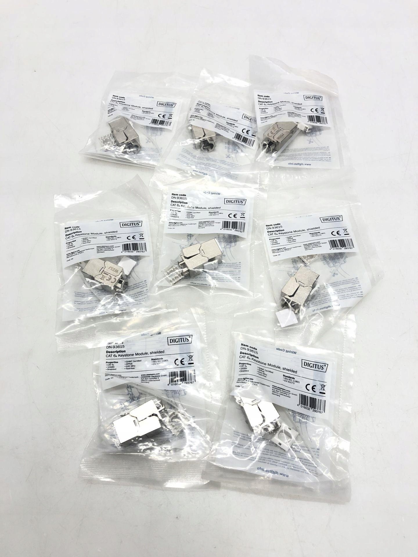 Modul Keystone Digitus CAT 6A, i mbrojtur, pa vegla, gri