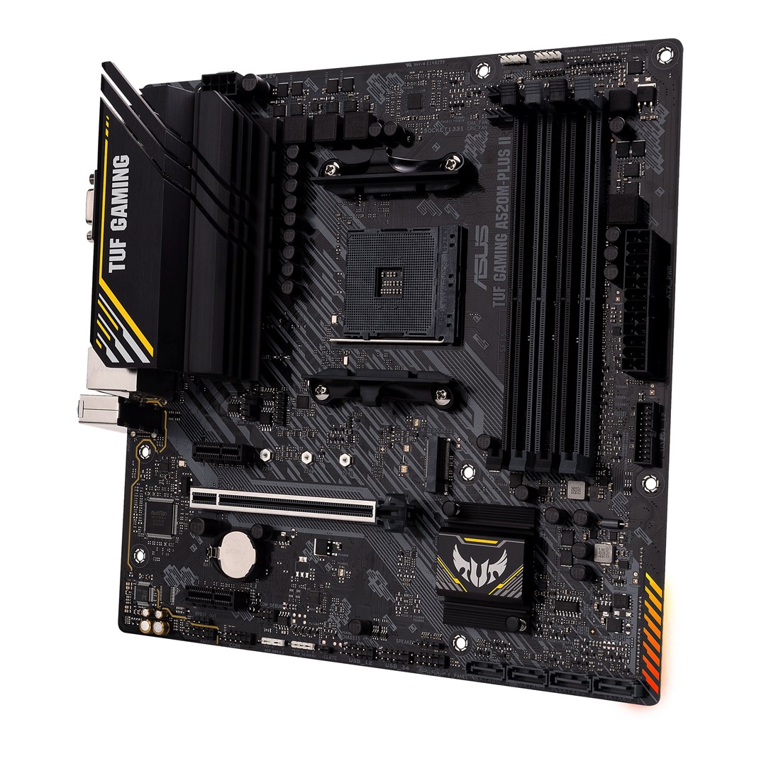 Pllakë amë ASUS TUF Gaming A520M-PLUS II AMD A520 Socket AM4 micro ATX