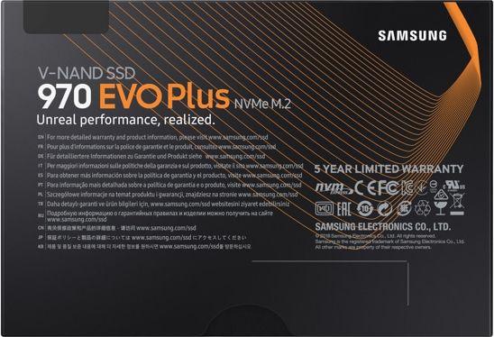 SSD диск Samsung 970 EVO Plus, 500GB, M.2 2280 PCI-E x4 Gen3 NVMe