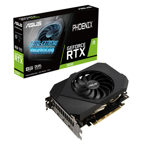 Kartelë grafike ASUS Phoenix PH-RTX3050-8G NVIDIA GeForce RTX 3050 8 GB GDDR6