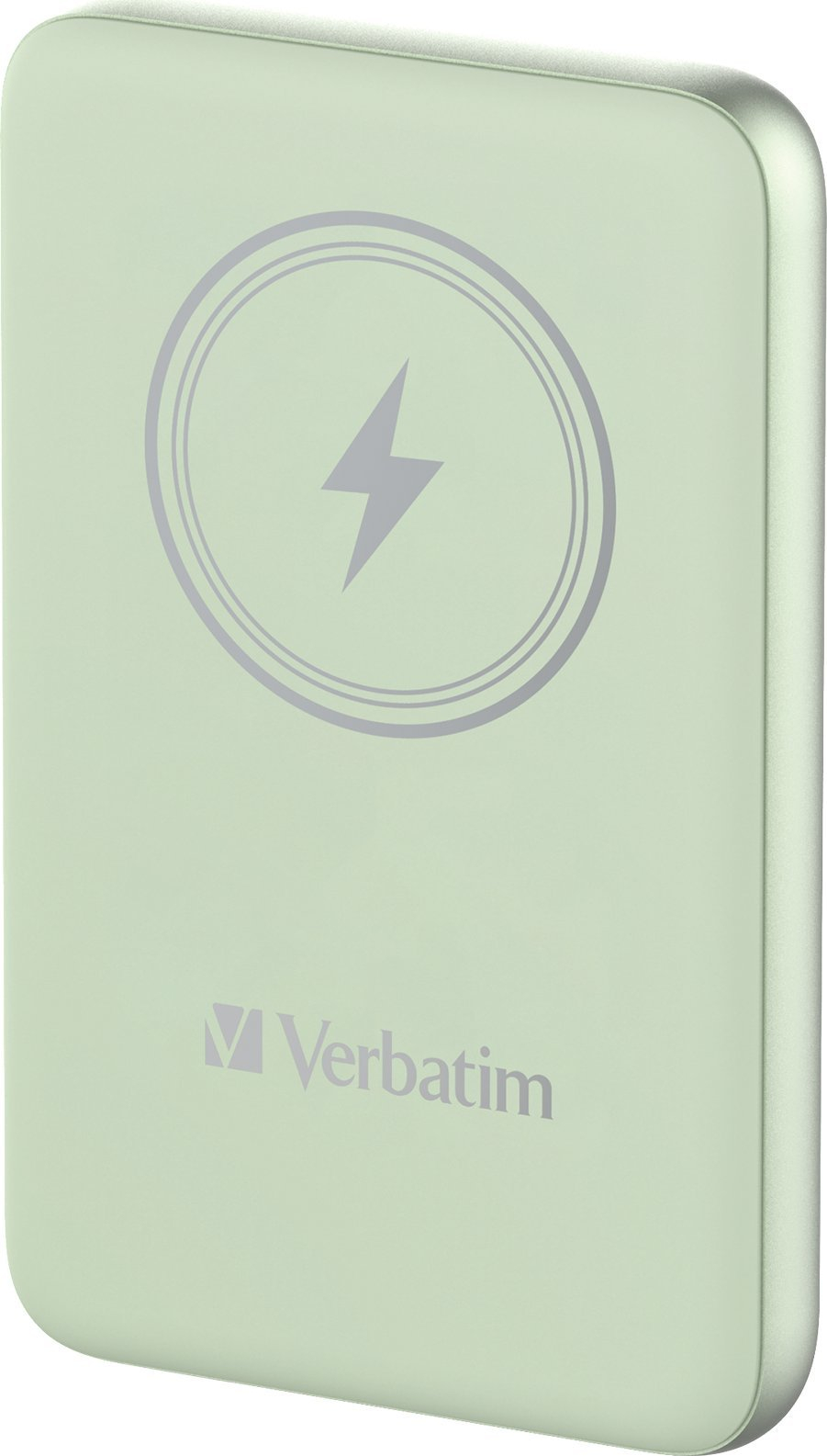 Power bank Verbatim Charge n Go Magnetic, 10000mAh, karikim wireless 15W, i gjelbër