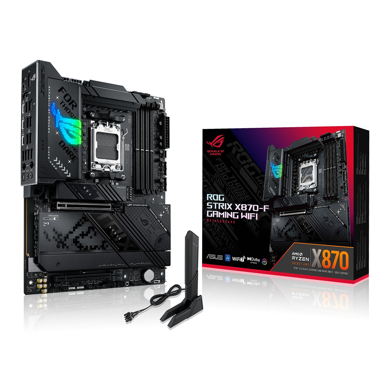Pllakë amë ASUS ROG STRIX X870-F GAMING WIFI