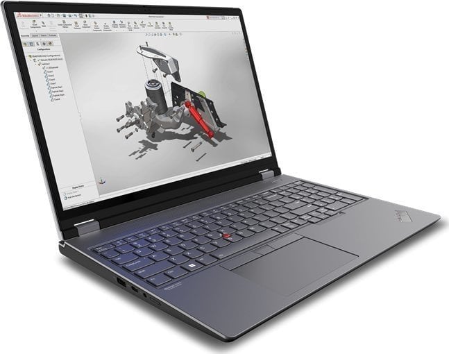 Laptop ThinkPad P16 G2, 16", Intel Core 7-13850HX, 32GB RAM, 1TB SSD, Nvidia RTX 2000 Ada