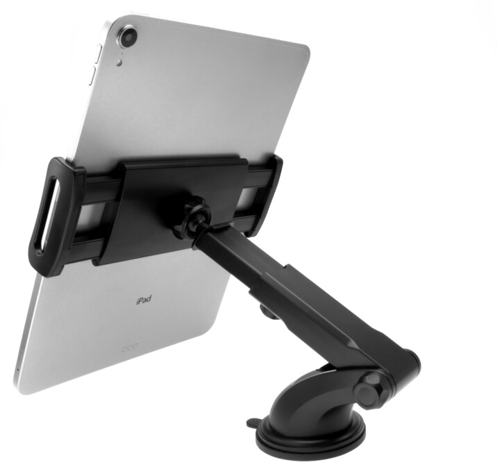 Mbajtës me gotë thithëse FIXED Tab XL për tablet 7-13 ", i zi