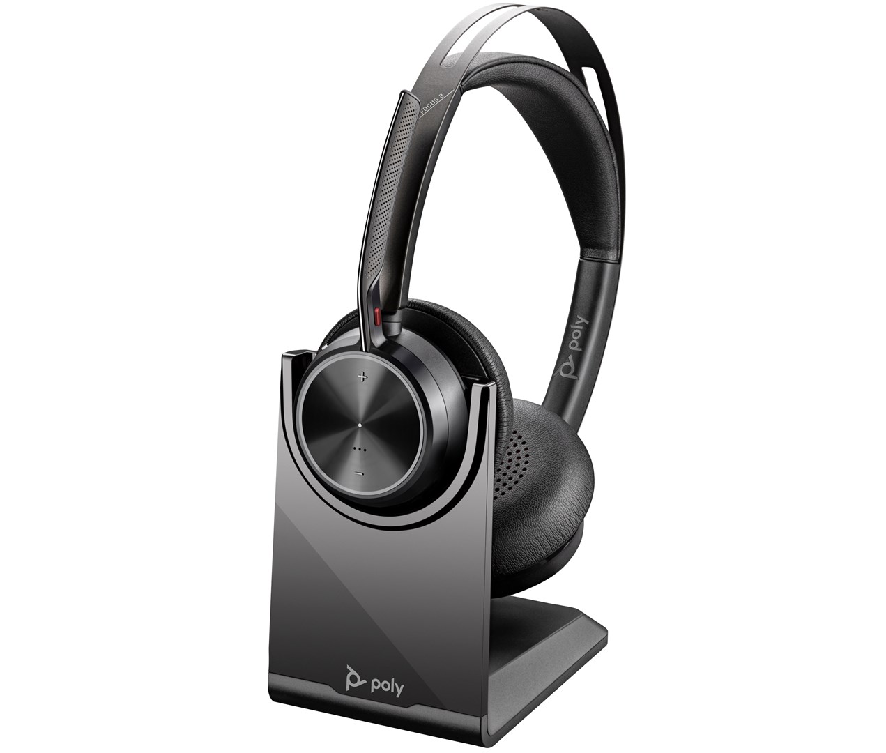 Kufje Poly Voyager Focus 2 UC, USB-A/USB-C, të zeza