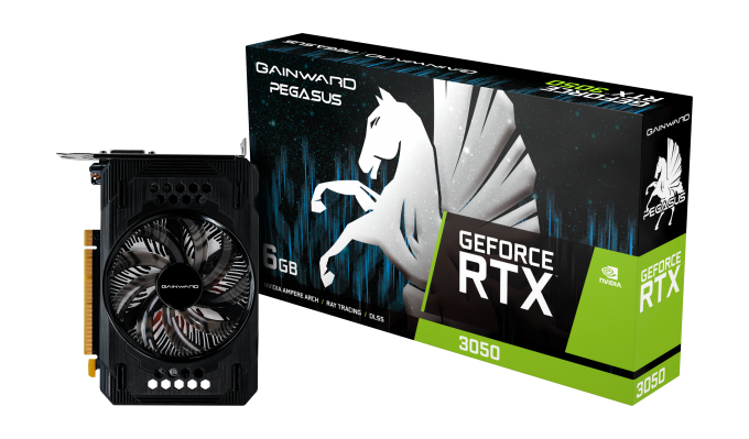Karte grafike Gainward GeForce RTX 3050 Pegasus, 6GB GDDR6, PCI Express 4.0