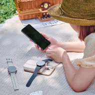 Power bank ADAM Elements Vionta C2 Pro, 10000mAh, magnetik 8 në 1, i zi