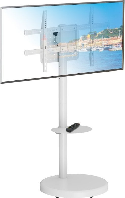 Stendë TV Techly ICA-TR55, universal, deri 86", 50kg, e bardhë