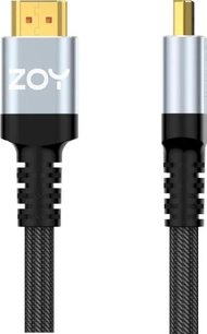 Kabllo ZOY HDMI - HDMI, 1.8m, e zezë Kabllo ZOY HDMI - HDMI, 1.8m, e zezë