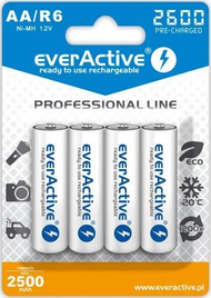 Bateri everActive, AA / R6, 2600mAh, 4 copë
