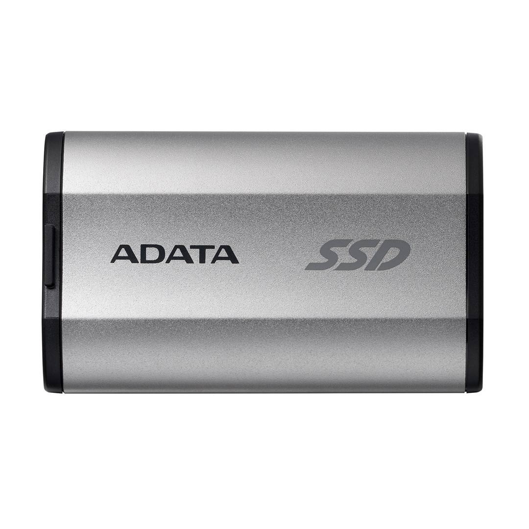 Disk SSD i Jashtëm ADATA SD810, 2TB, USB-C, 2000MB/s, i argjendtë
