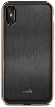 Kuti mbrojtëse Moshi iGlaze për Apple iPhone X, slim, transparente