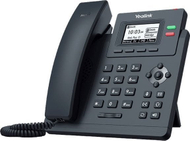 IP телефон Yealink SIP-T31P, 2 VoIP линии, PoE, црн