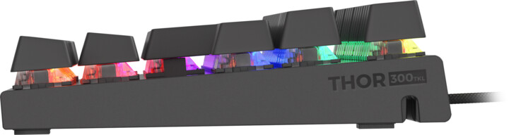 Tastierë Genesis Thor 303, Outemu Red, Hot-swap, US, e zezë