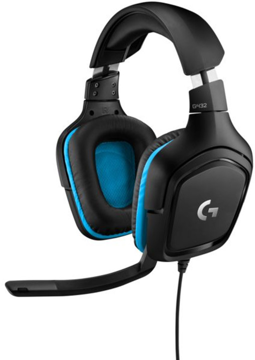Kufje Logitech G432, të zeza