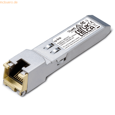 Modul rrjeti TP-Link TL-SM5310T SFP+, 10Gbps, CAT6a, i argjendtë
