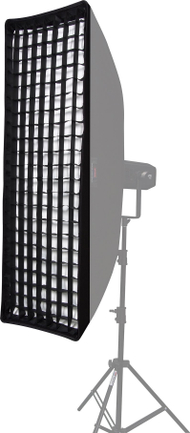 Grid për softbox Aurora, 40x120 cm, i zi
