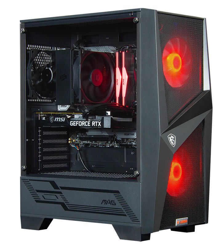 Kompjuter HAL3000 Máistir Gamer 3060, Intel Core i5-12400F, 32GB RAM, 1TB SSD, Nvidia RTX 3060, i zi