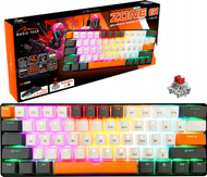 Tastierë mekanike Media-Tech Zone 61 MT1258, 61 taste, RGB, e zezë