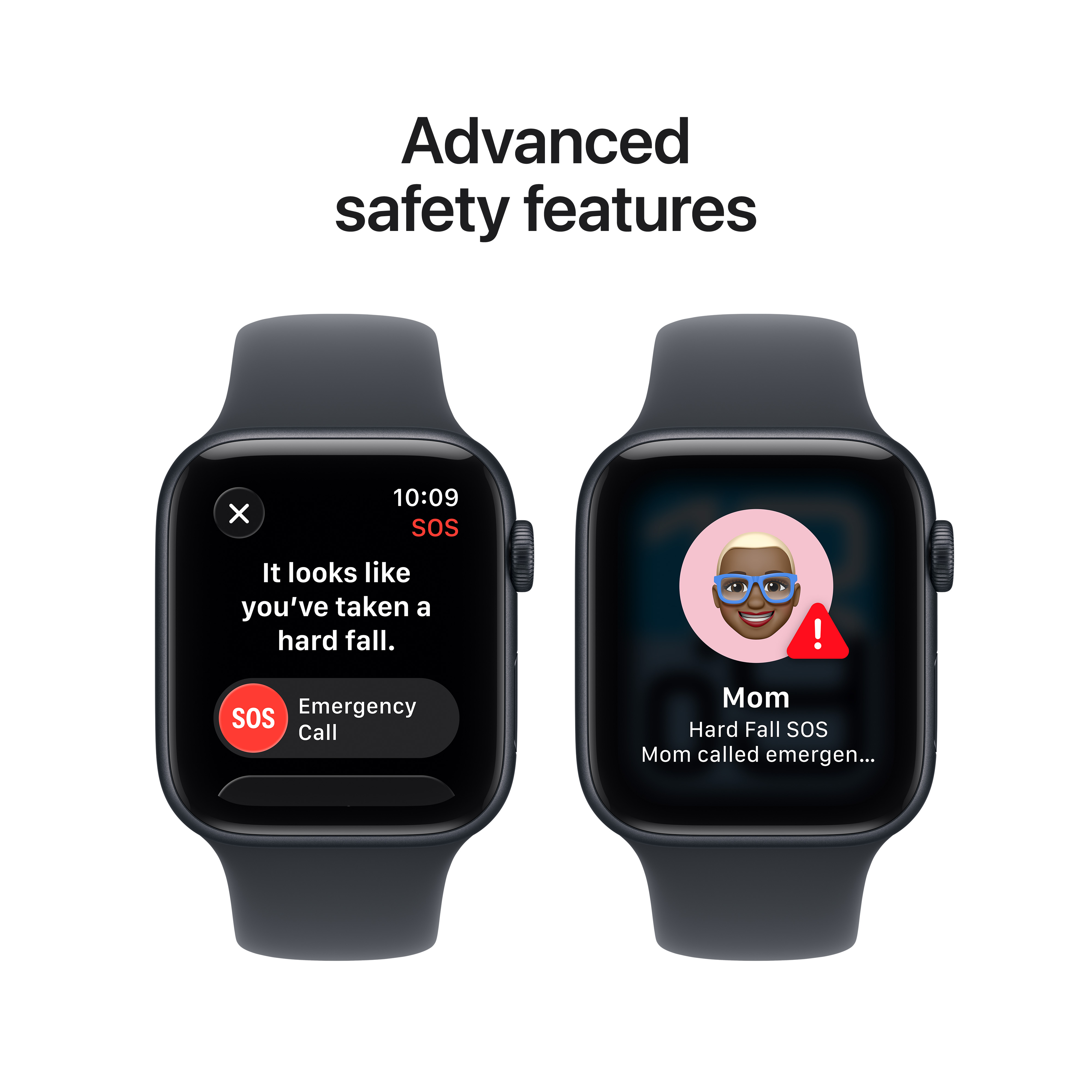 Apple Watch SE 3 GPS 40mm Midnight Aluminium Case with Midnight Sport Band, M/L