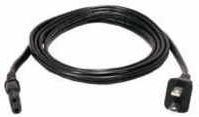 Кабел за струја MicroConnect PE110718, C7, 1.8m, американски стандард, црн