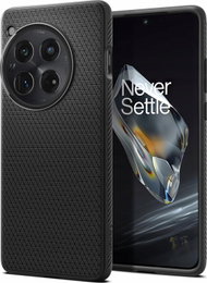 Mbulesë telefoni Spigen Liquid Air OnePlus 12, TPU, mbrojtje nga goditjet, e zezë mat