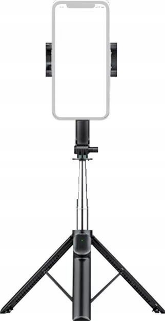 Shkop selfie Fancier WF-K01, tripod 4 në 1, 170cm, me telekomandë Bluetooth, i zi