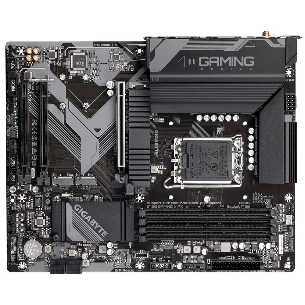 Pllakë amë GIGABYTE B760 GAMING X AX