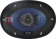 Altoparlantë makine PeiYing PY-AQ462C, 100W, 4x6", të zinj