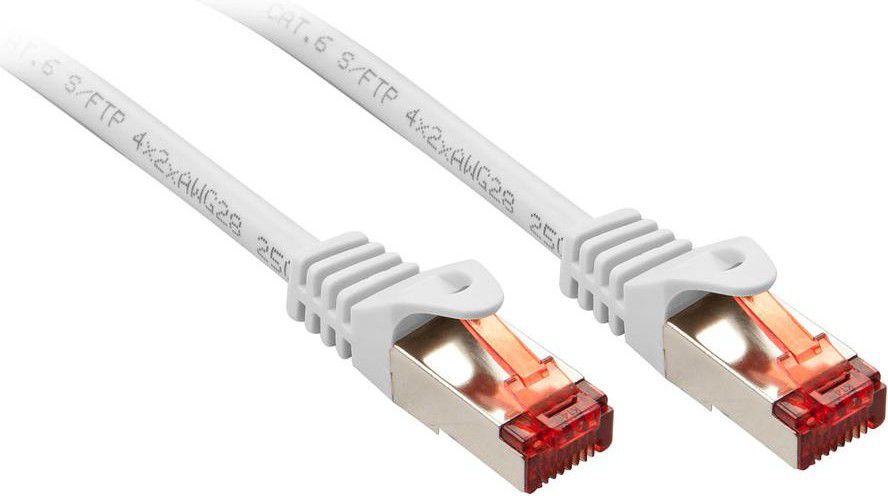 Kabllo rrjeti Lindy RJ-45/RJ-45 47386, Cat.6, 5m, e bardhë