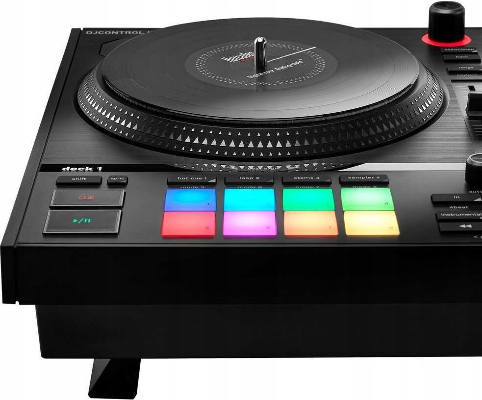 Kontrollues DJ Hercules T7, pjata motorike, me Serato DJ Lite, i zi