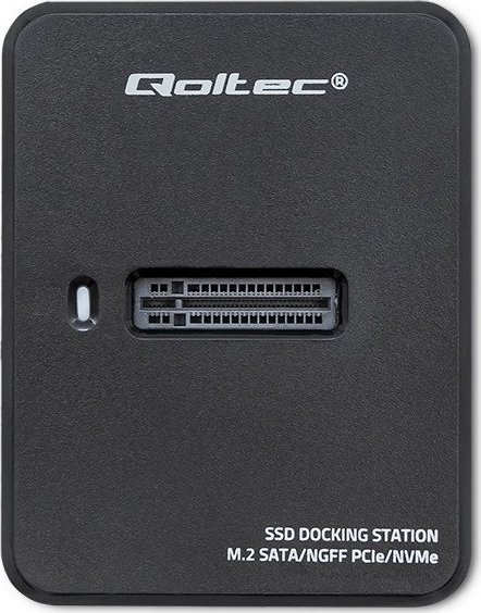 Doking stacion për SSD M.2, SATA PCIe NGFF, i zi