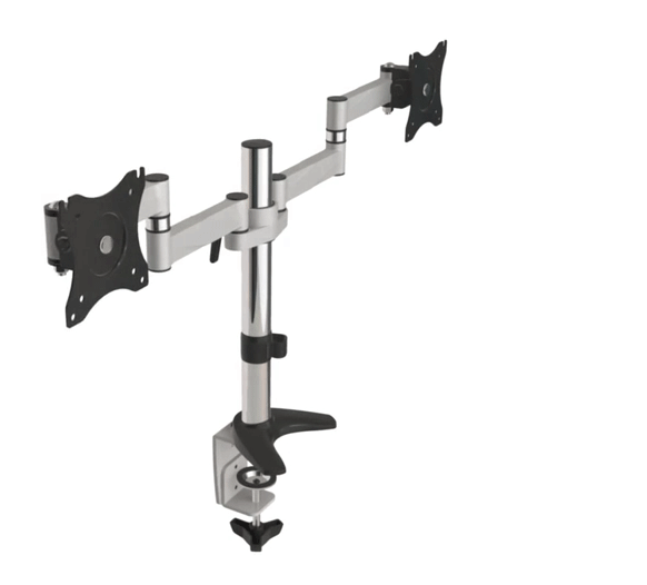 Mbajtëse tavoline për dy monitorë Maclean MC-714, 13-27", 8kg, e zezë