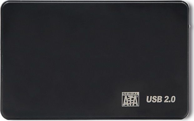 Надворешно куќиште за диск Qoltec 51862, 2.5\", SATA3, USB 2.0, црно