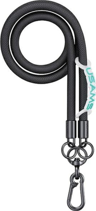 Rrip universal telefoni Usams US-ZB282, 1.2m, poliester, i zi